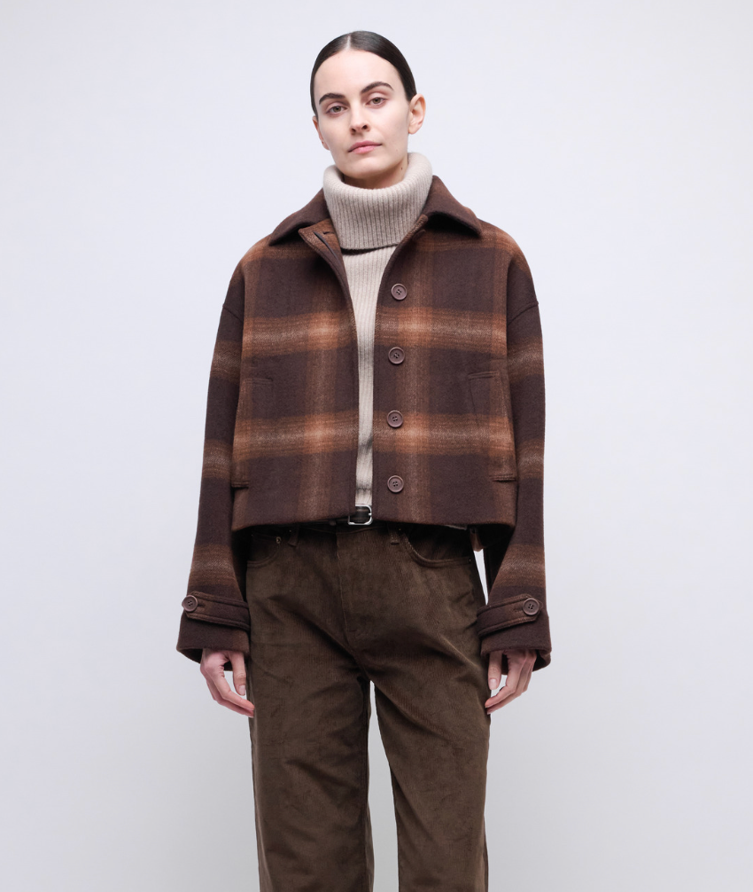 Simkhai Colby Plaid Jkt