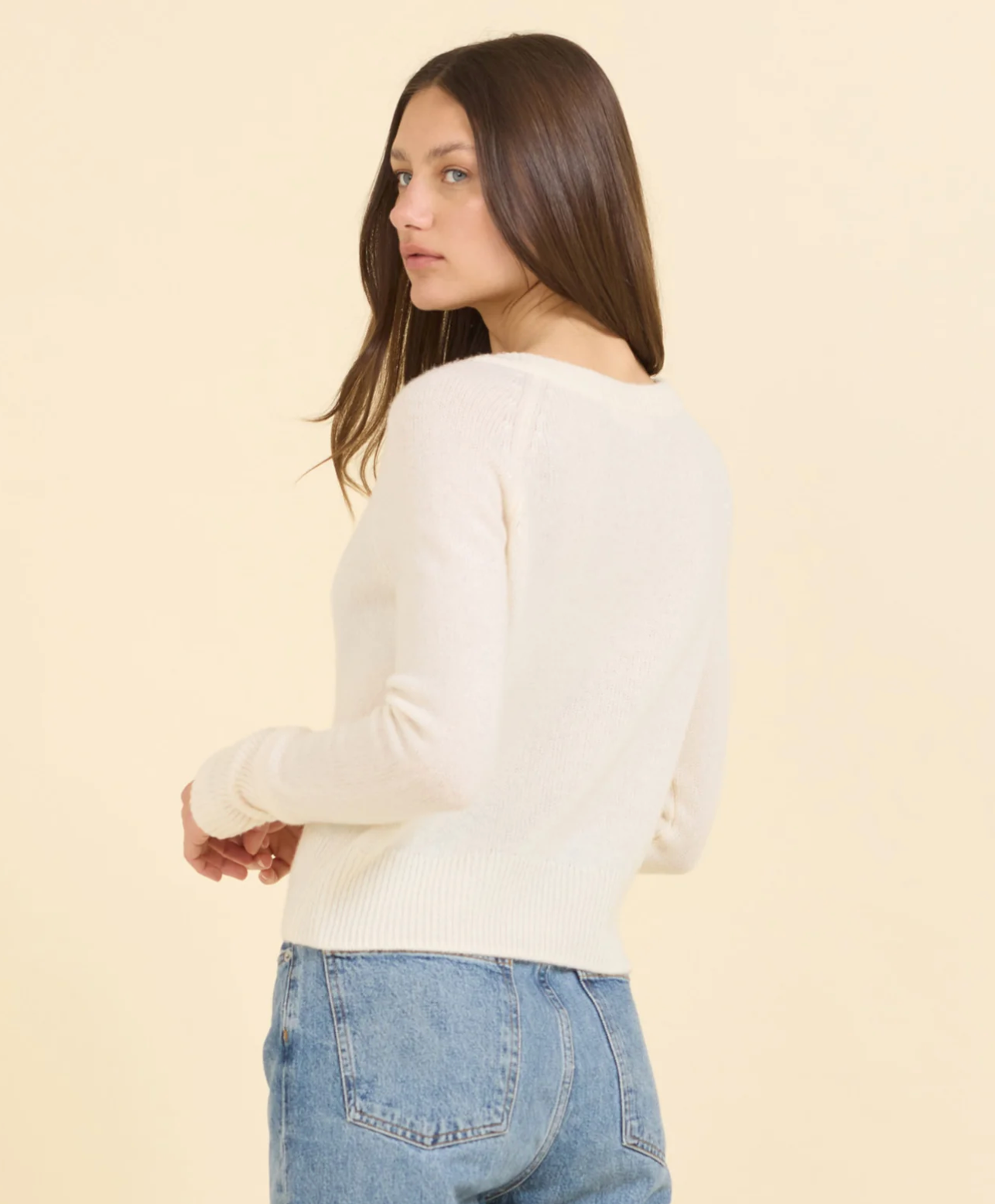 One Grey Day Blakely V Neck