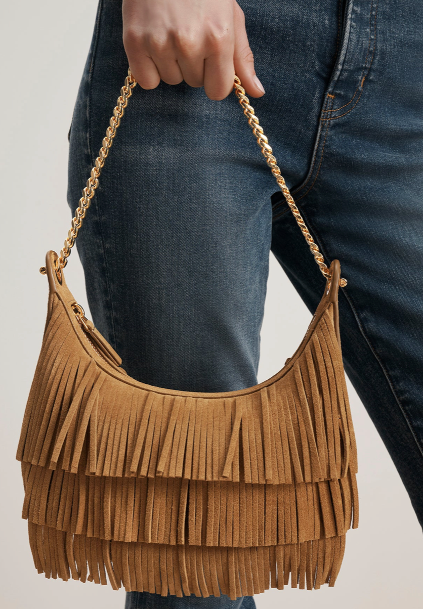 VB Sm Fringe Fortune Bag