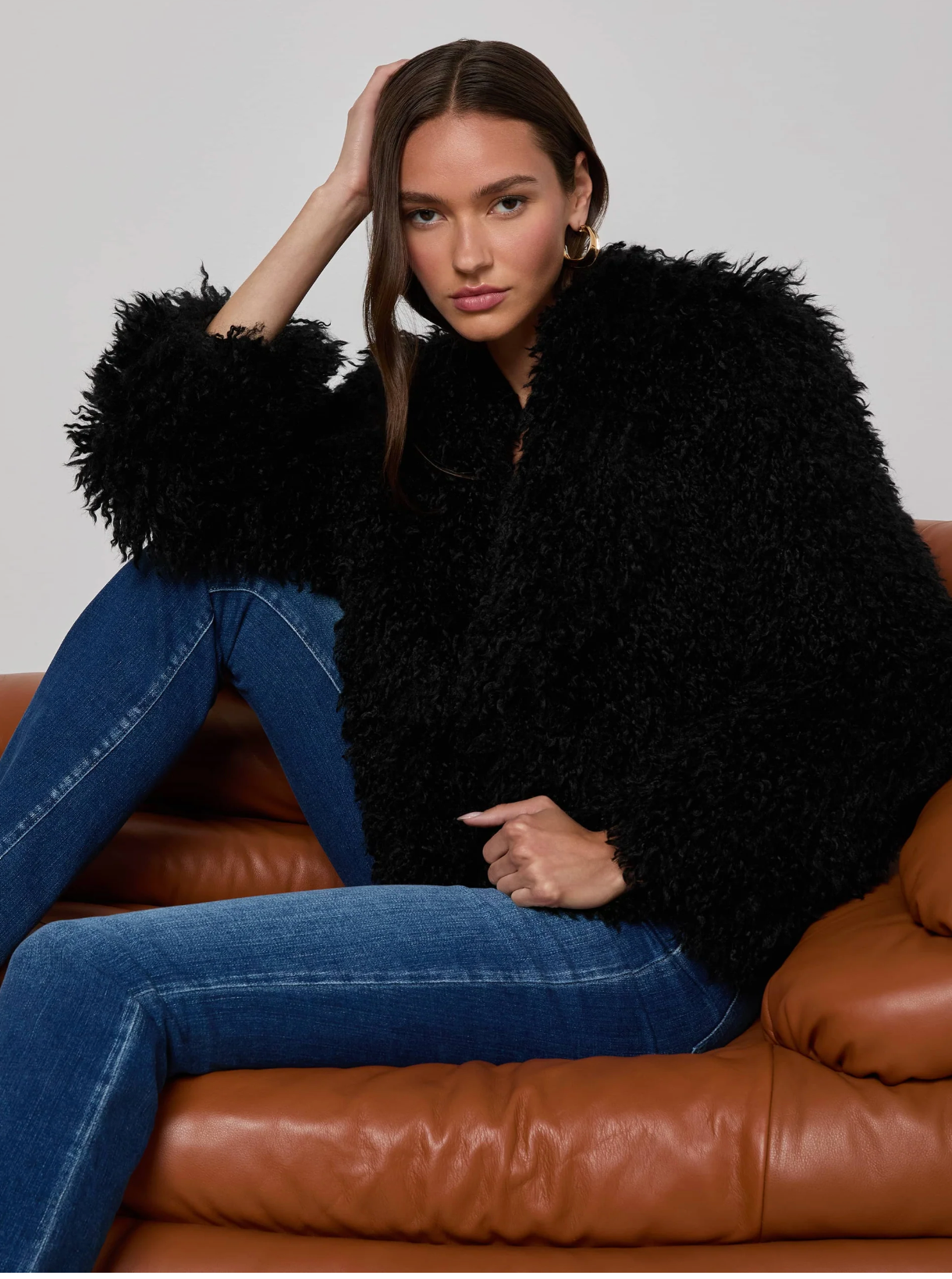 L'Agence Aura Crop Coat