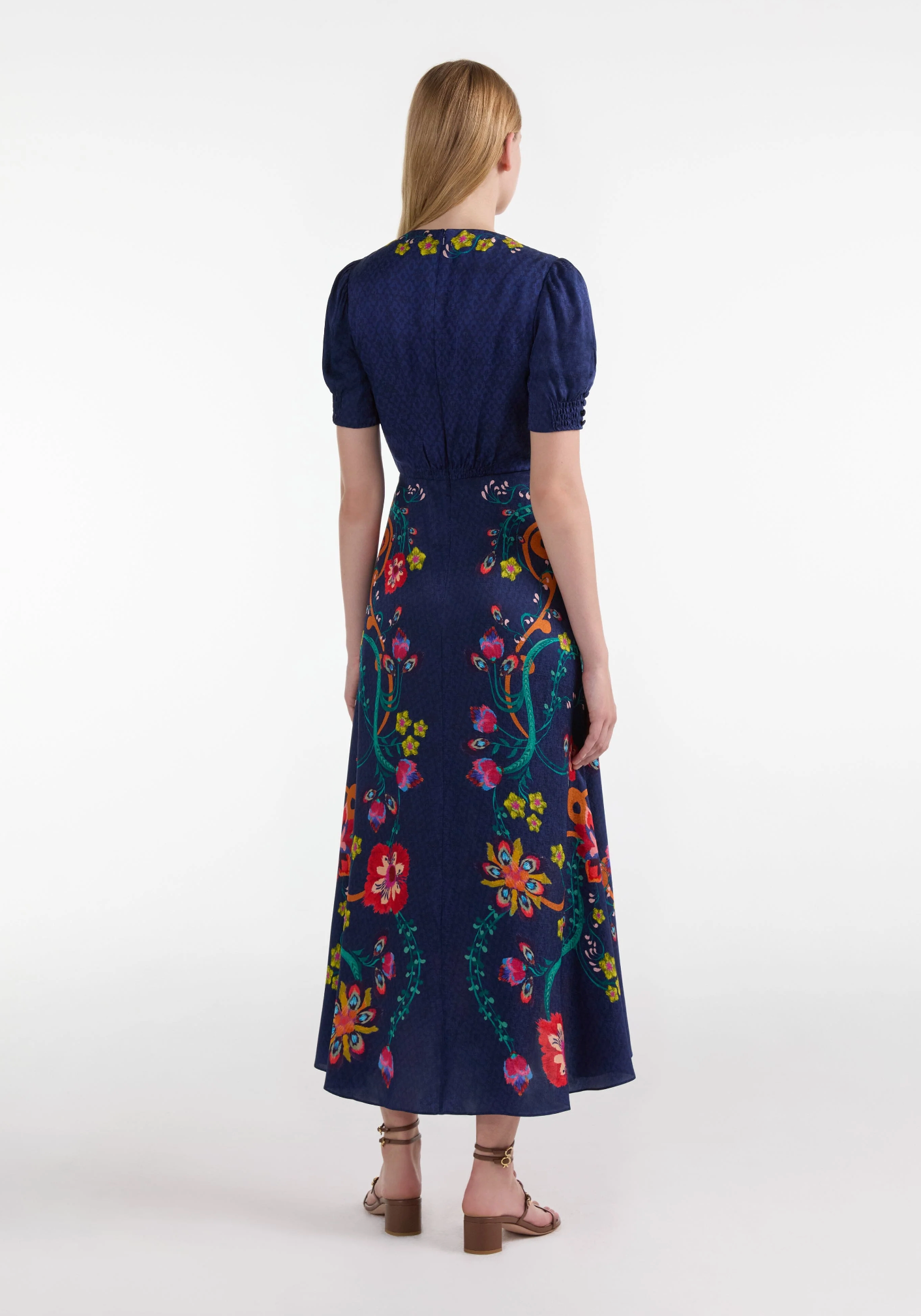 Saloni Lea Long Dress