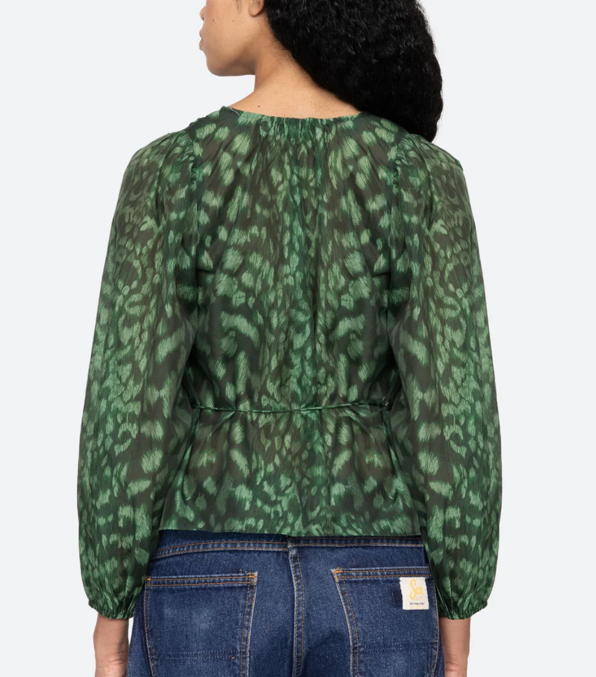 Sea Claude Print Blouse