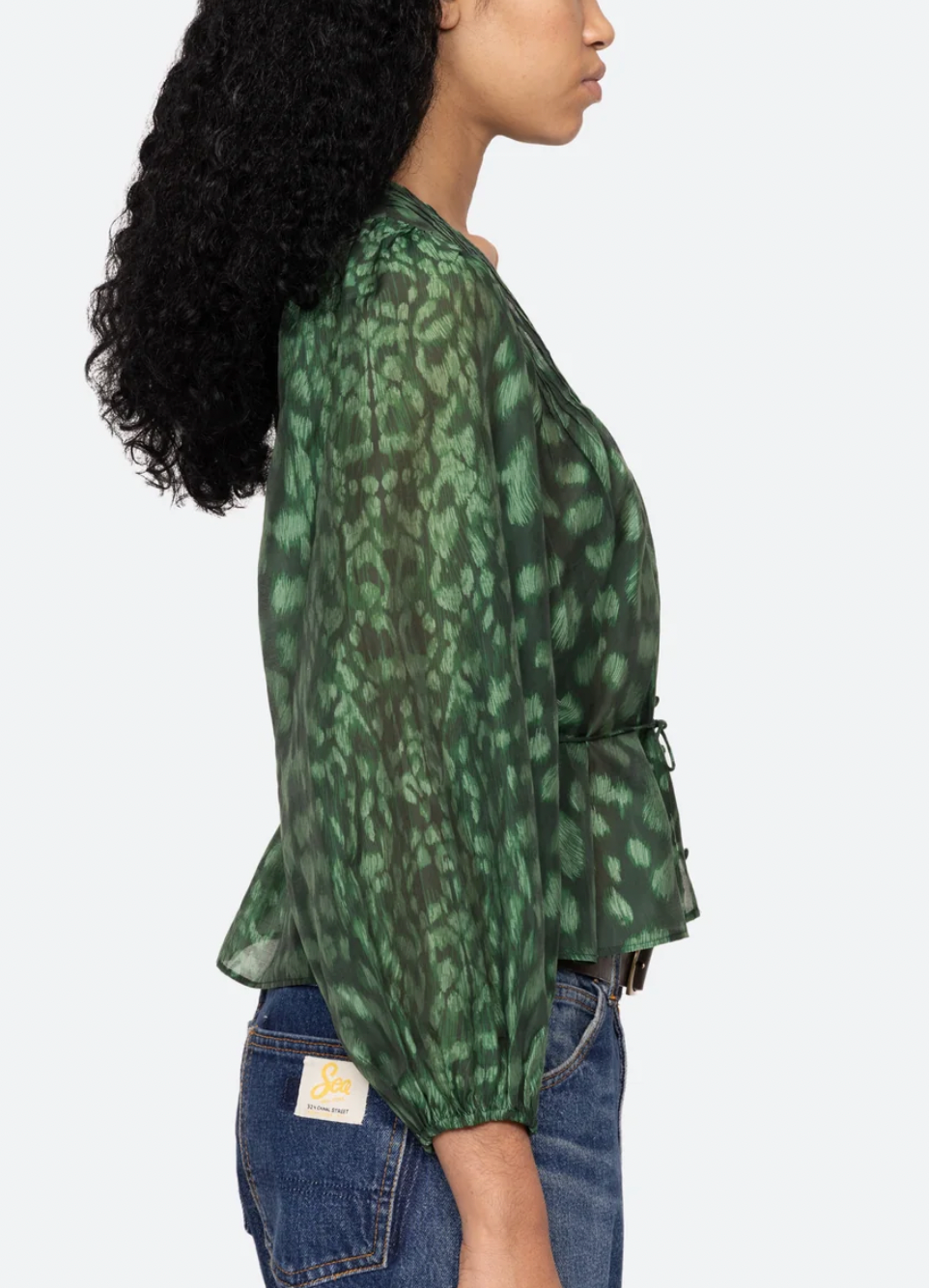 Sea Claude Print Blouse