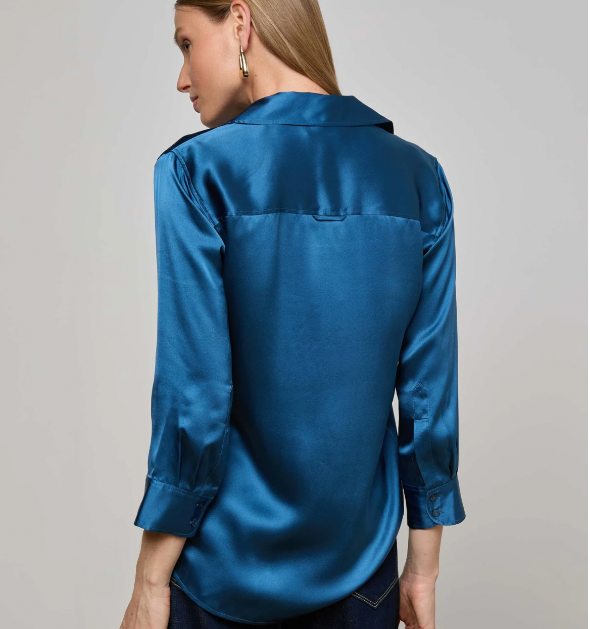 L'Agence Dani 3/4 Slv Blouse