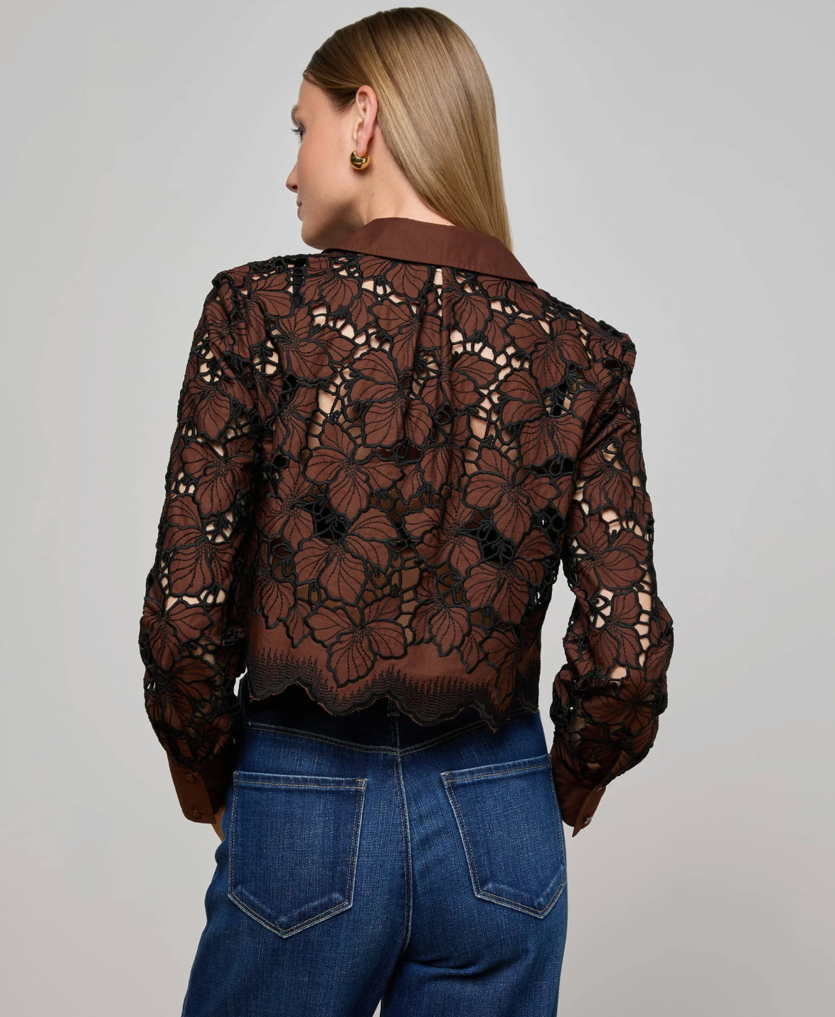 L'Agence Seychelle Eyelet Top