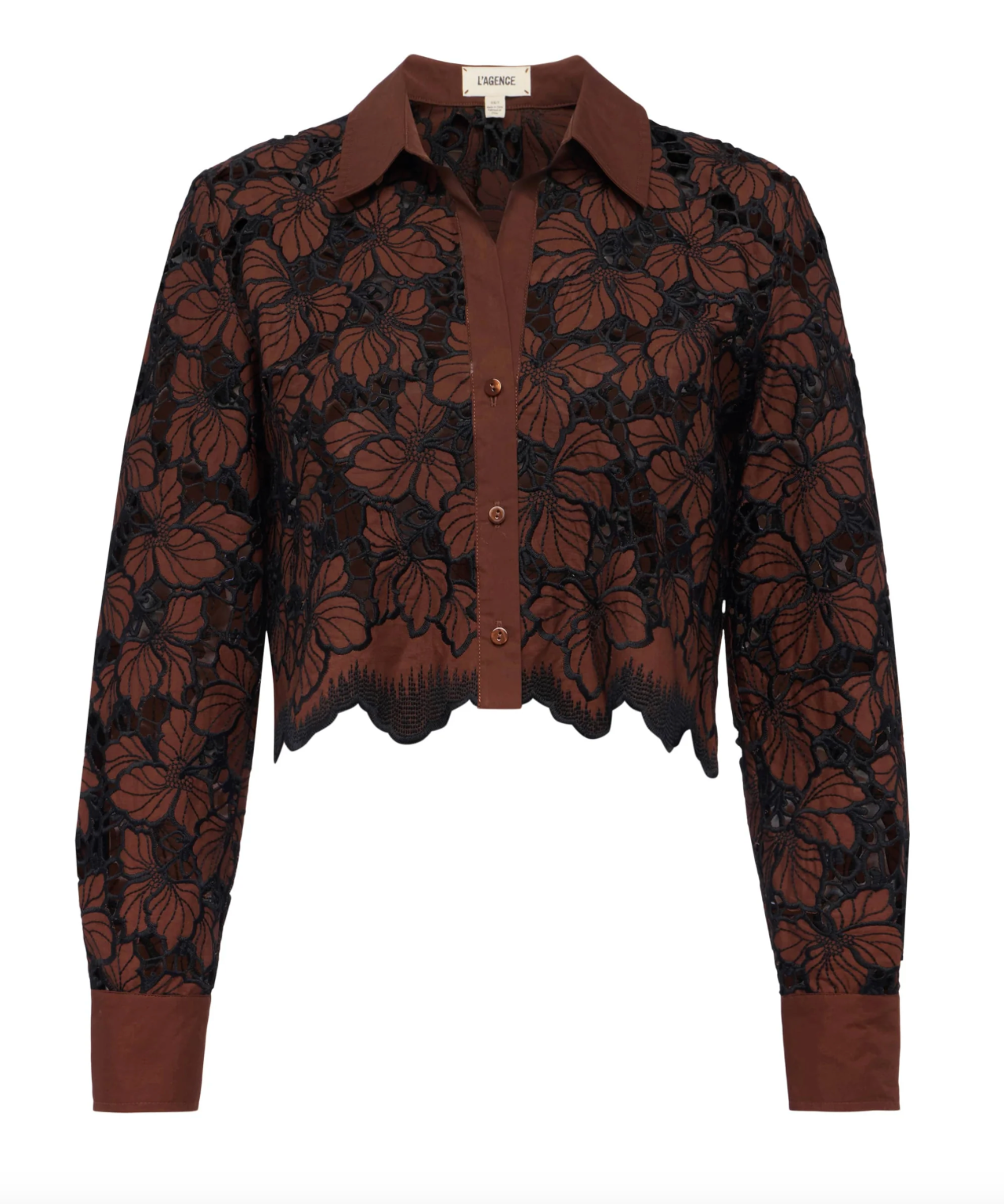 L'Agence Seychelle Eyelet Top
