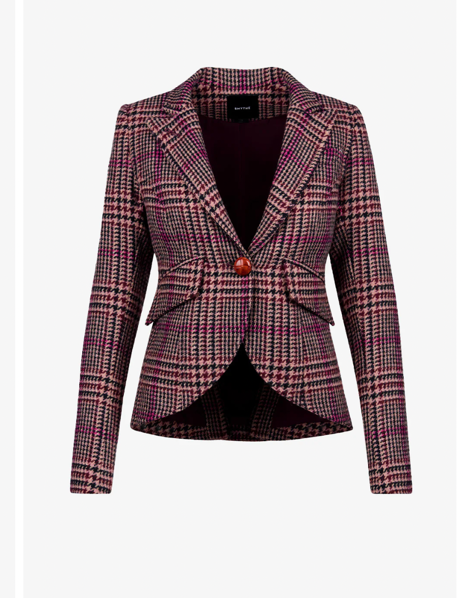 Smythe Check Blazer
