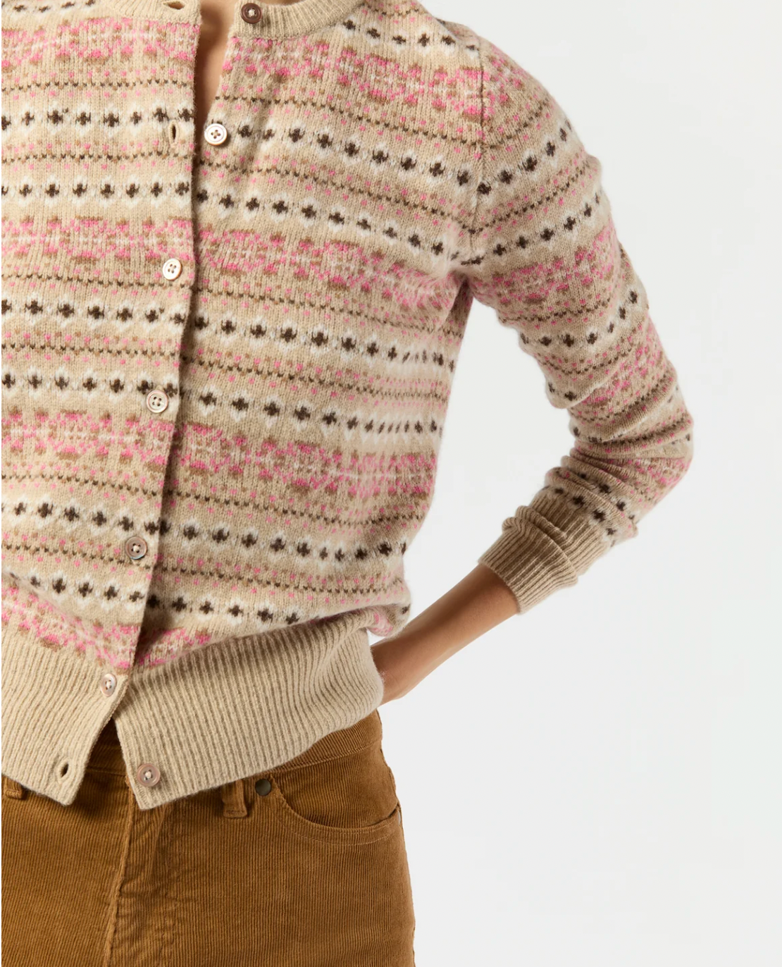 Ann Mash Rosie Fairisle Cardi