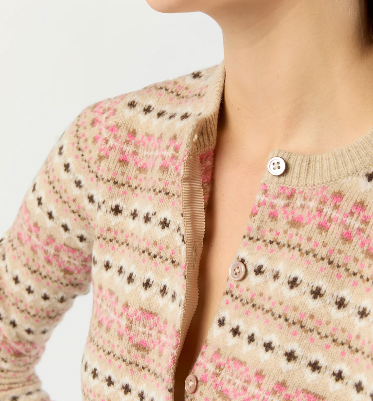 Ann Mash Rosie Fairisle Cardi