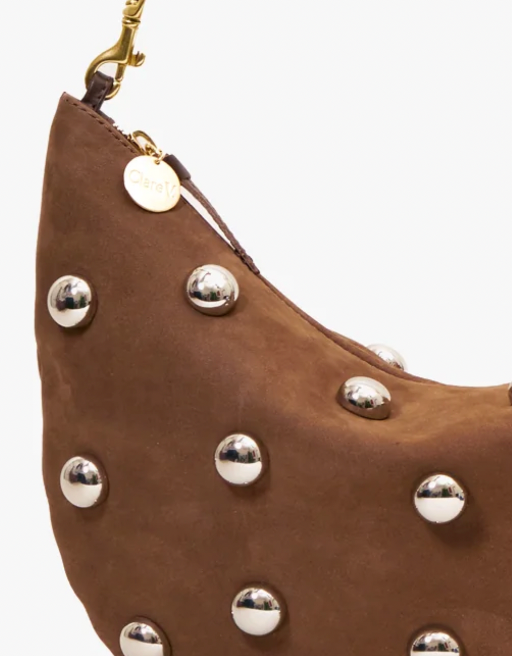 Clare V Stud Lune Bag