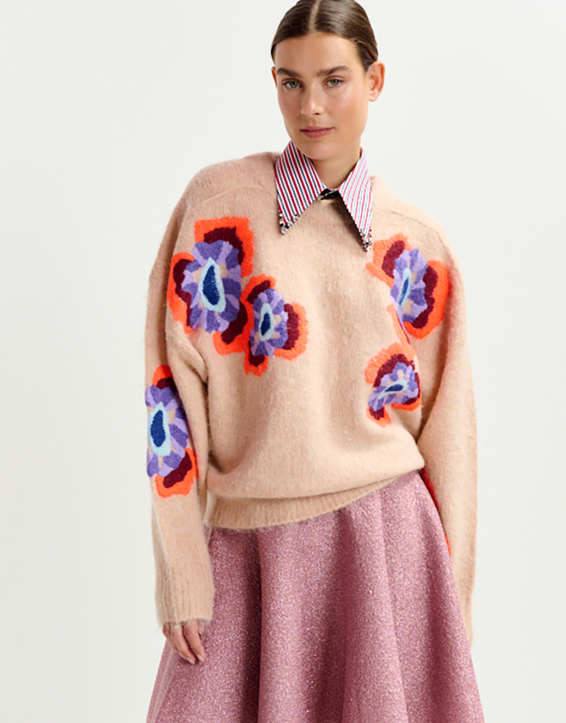 Essentiel Floral Sweater