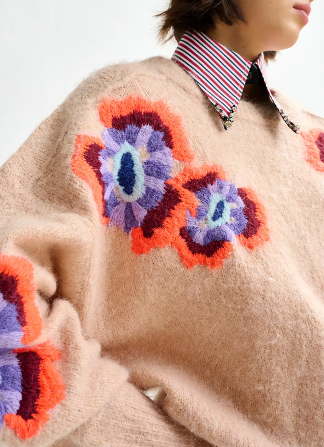 Essentiel Floral Sweater