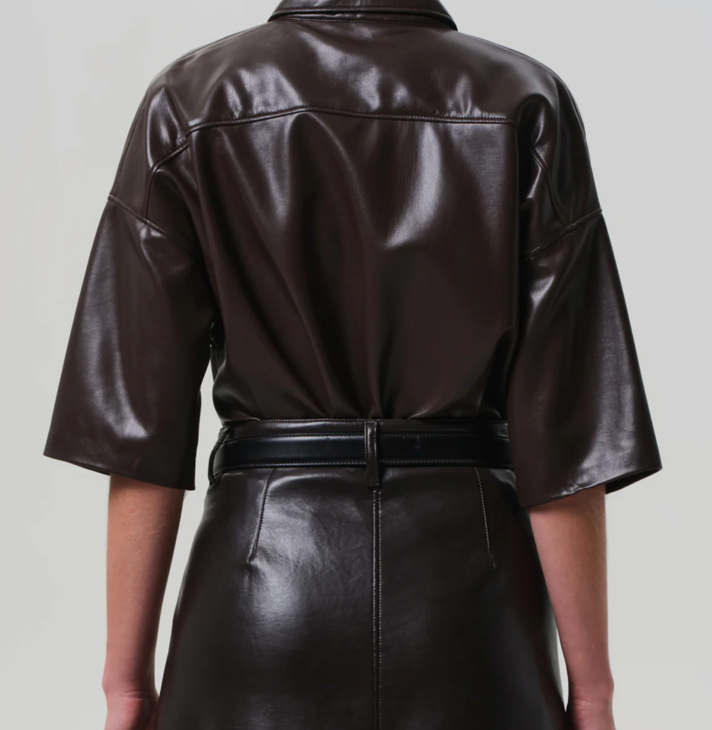 COH Frances Crop Button Up