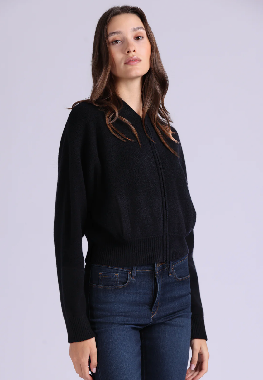 Minnie Rose Cropped Bomber