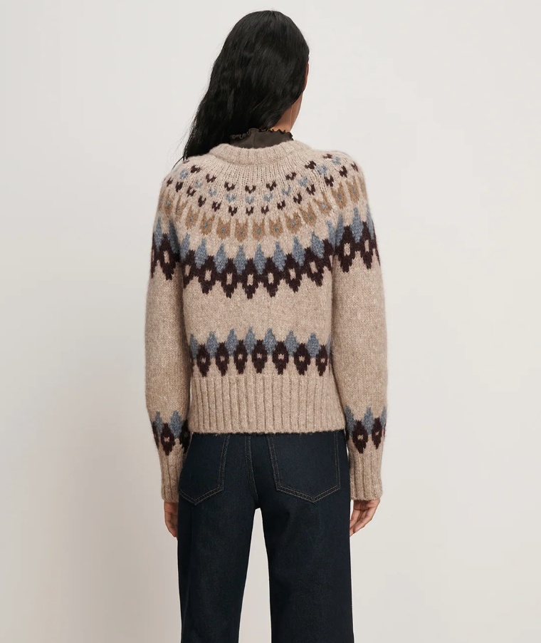 VB Christina Fairisle Cardigan