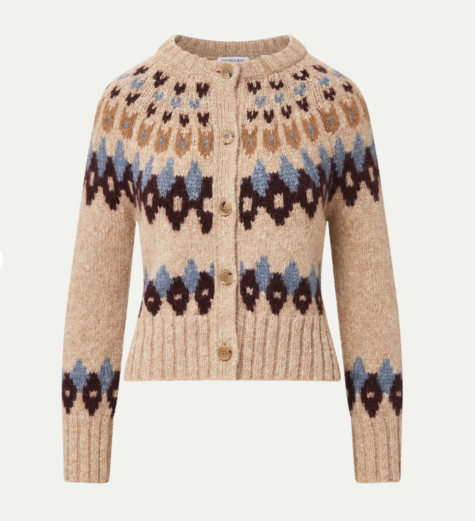 VB Christina Fairisle Cardigan