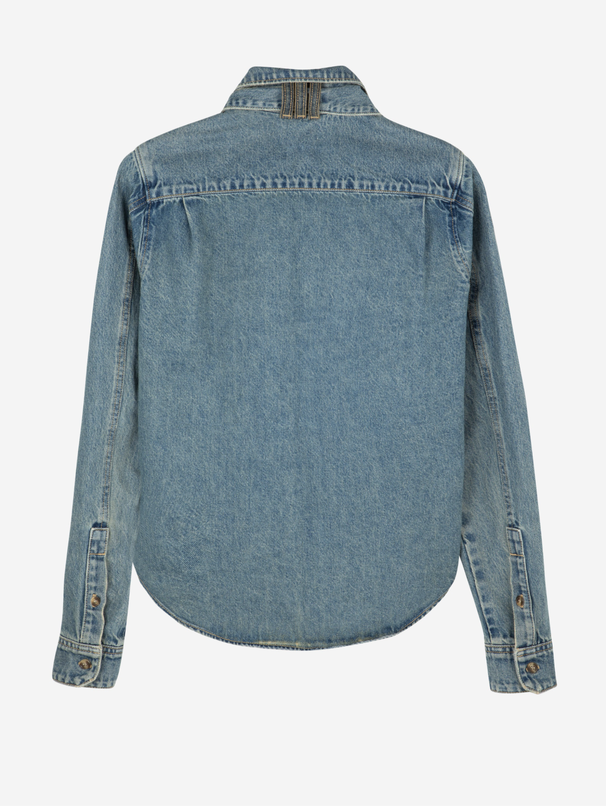 All Three Denim Tie Top