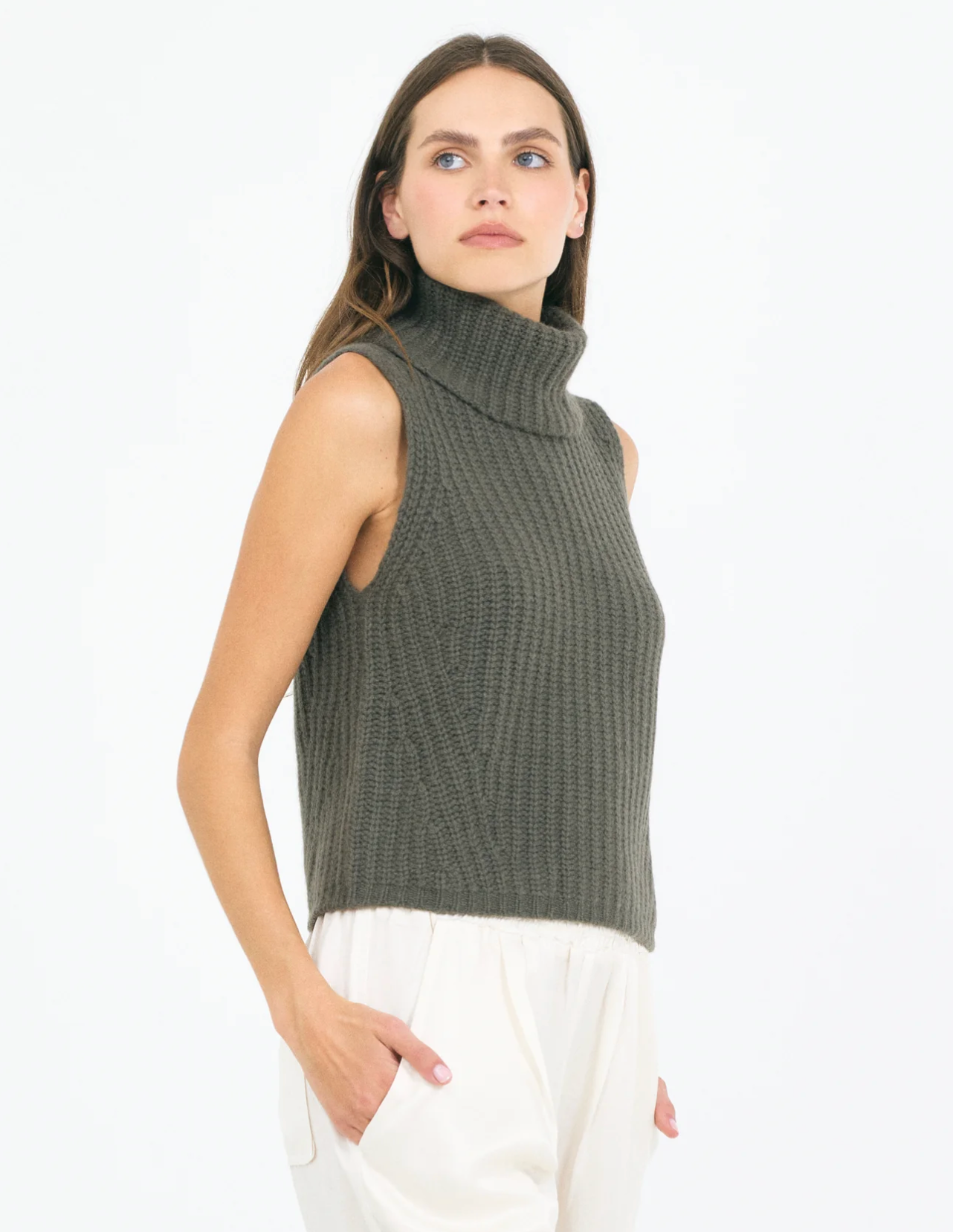 One Grey Day Polly Vest
