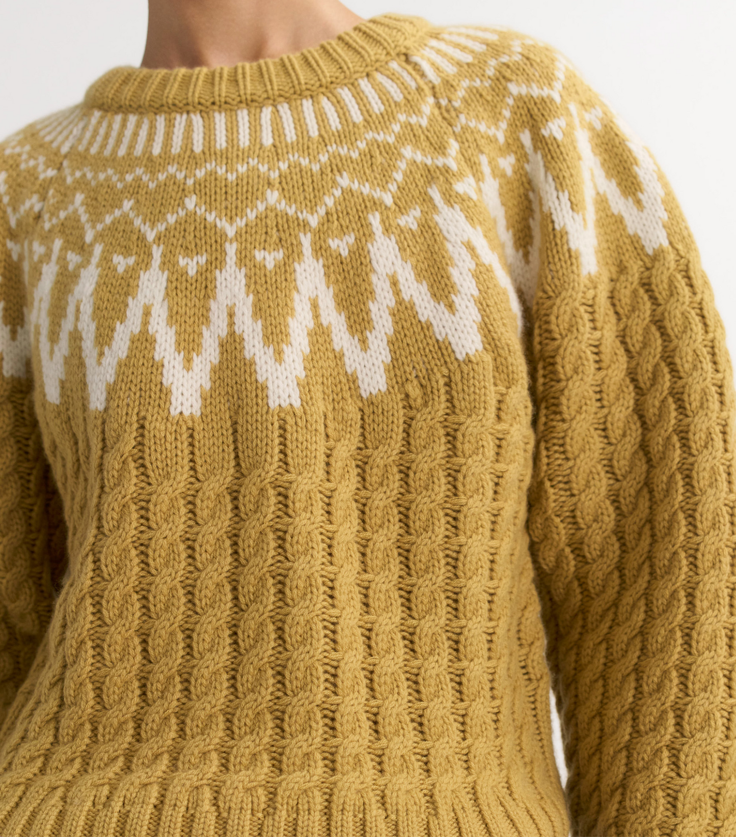 Soft Goat Fair Isle Sweater