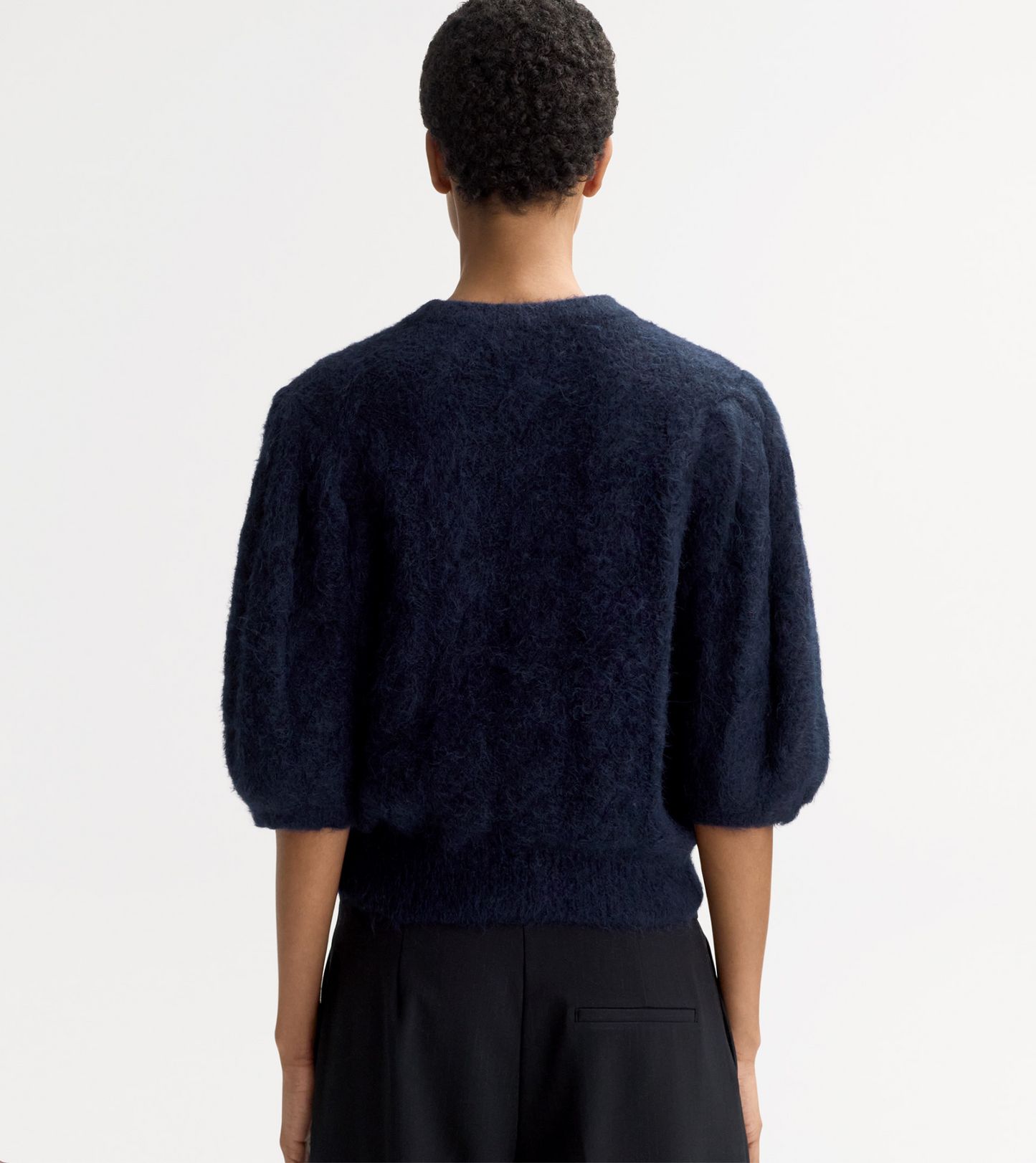 Soft Goat Elbow Sweater