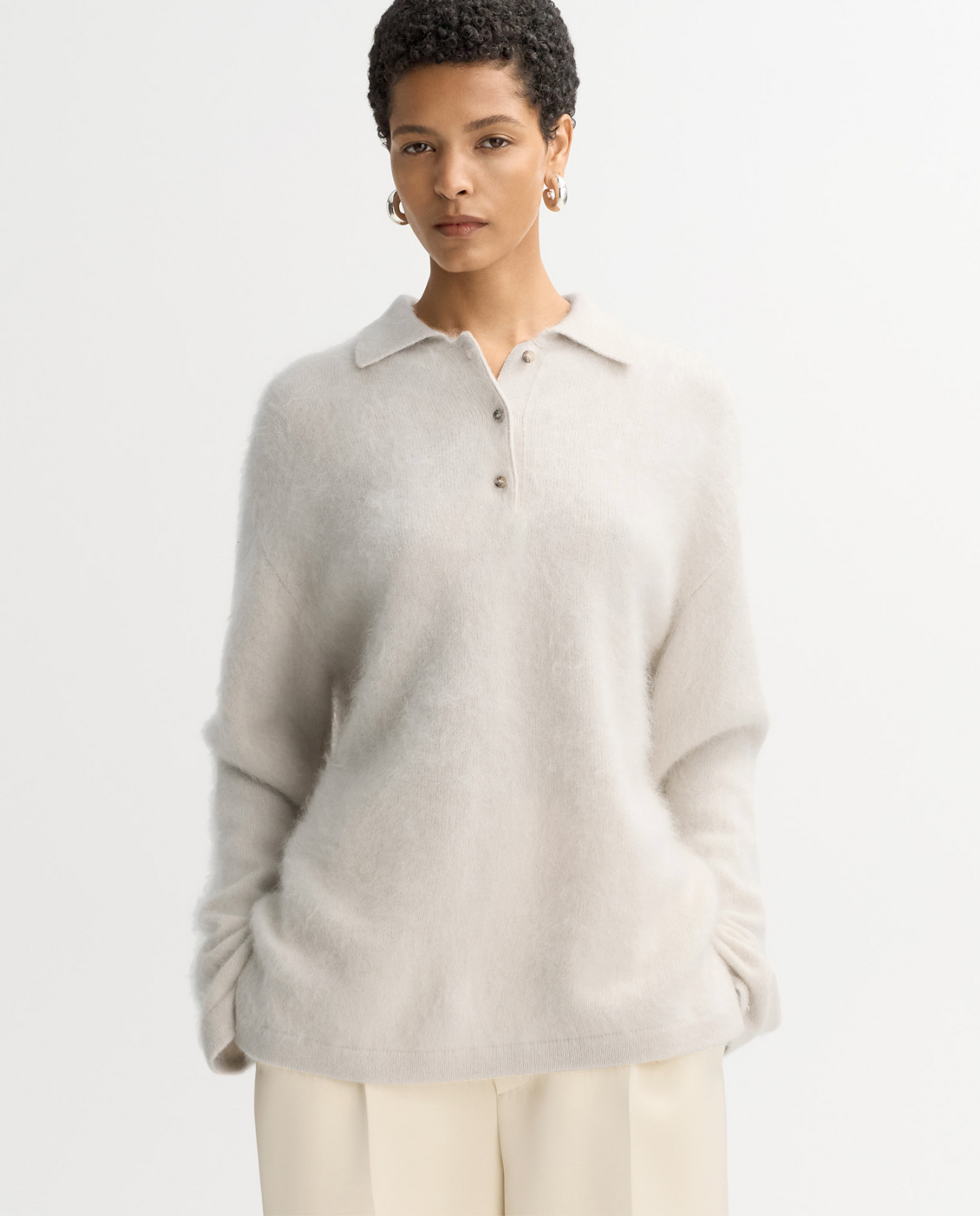 Soft Goat Brushed Polo