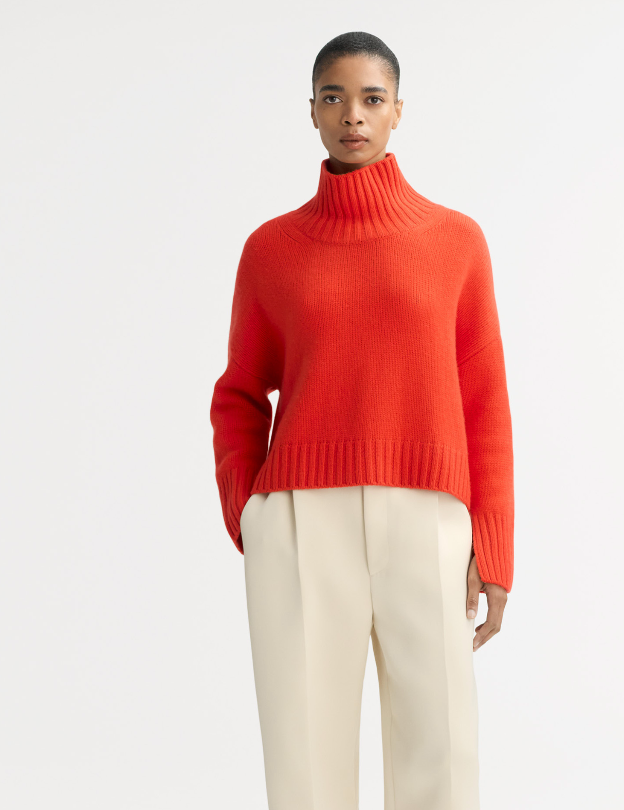 Soft Goat Girlfriend Turtleneck