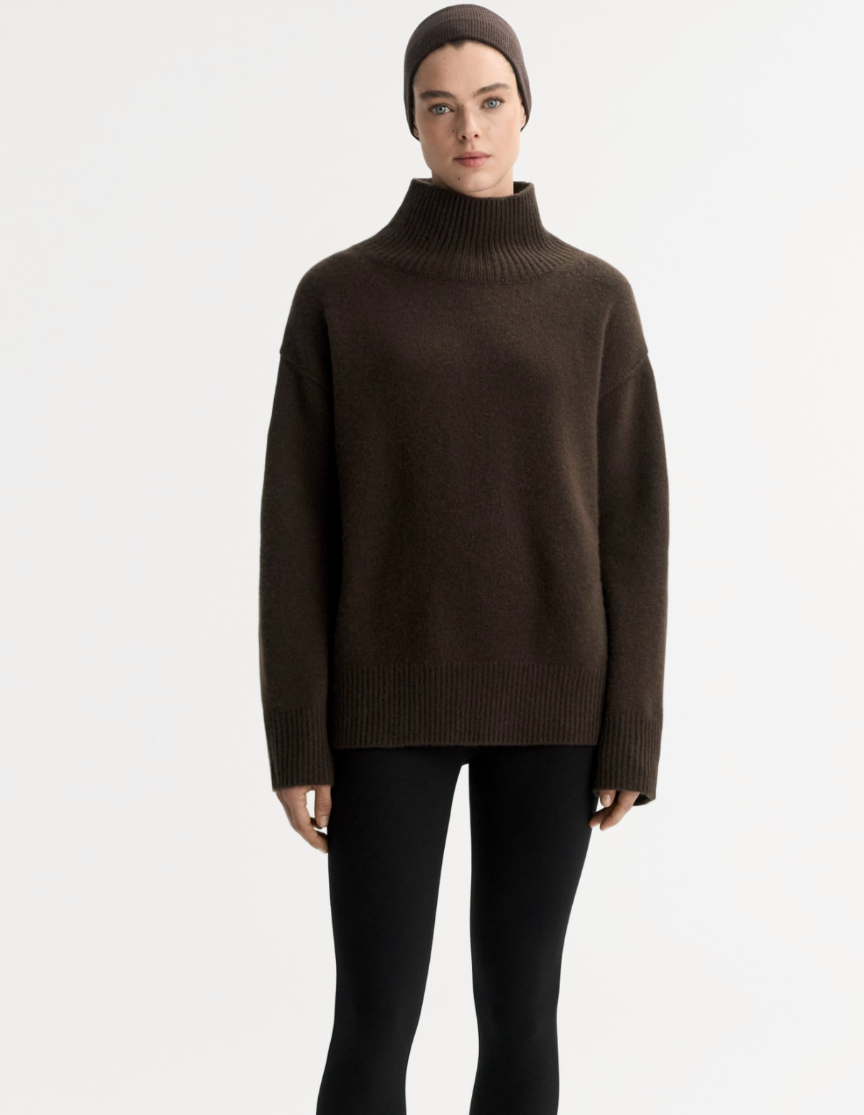 Soft Goat Boyfriend Turtleneck