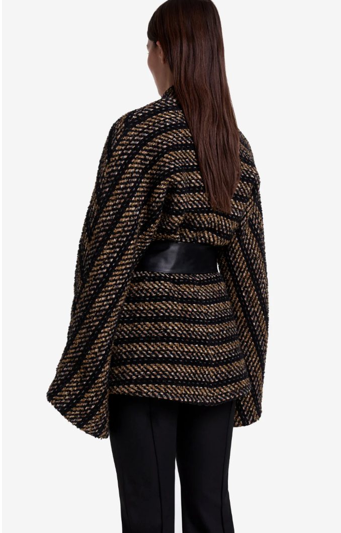 Smythe Belted Wrap Jacket
