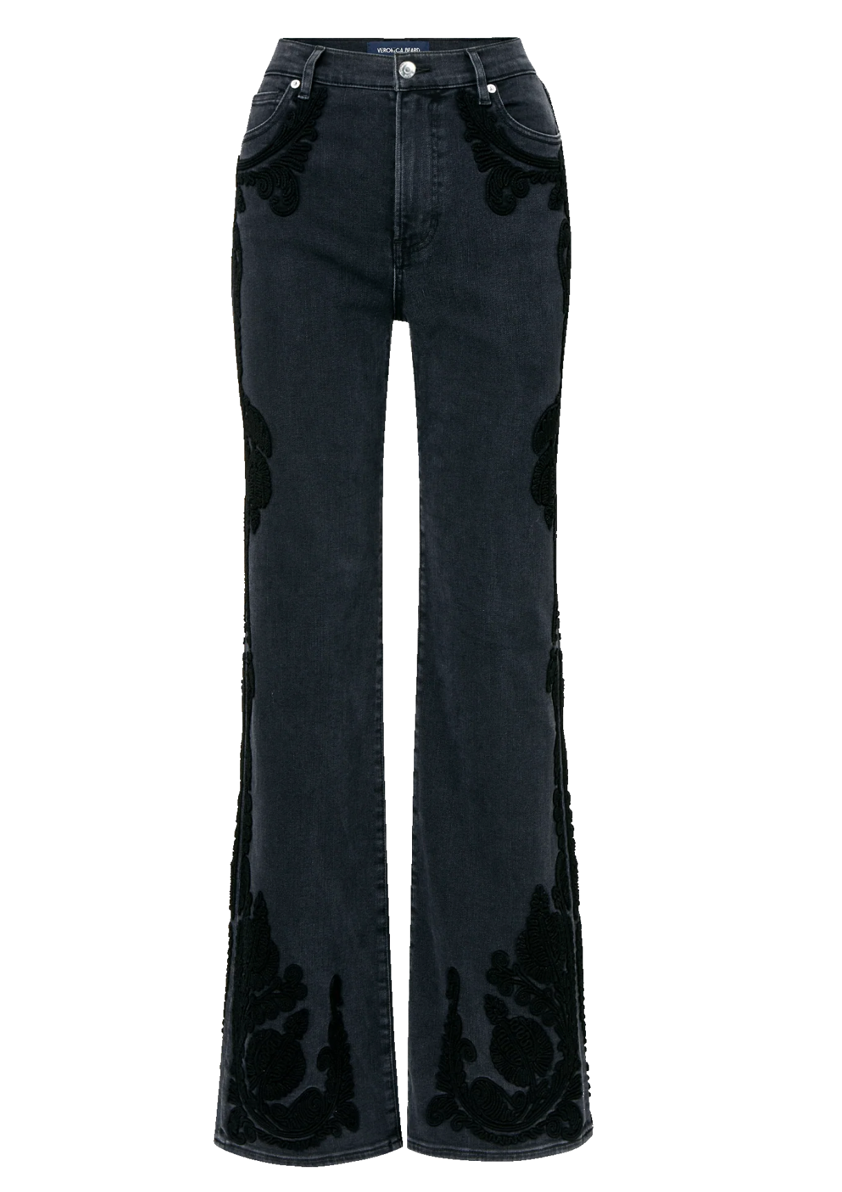 VB Crosbie Embroidered HR Wide Leg