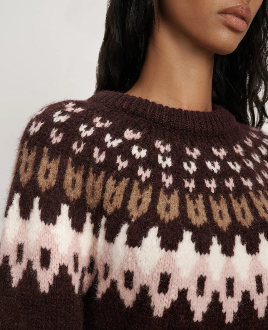 VB Anne Fairisle Pullover