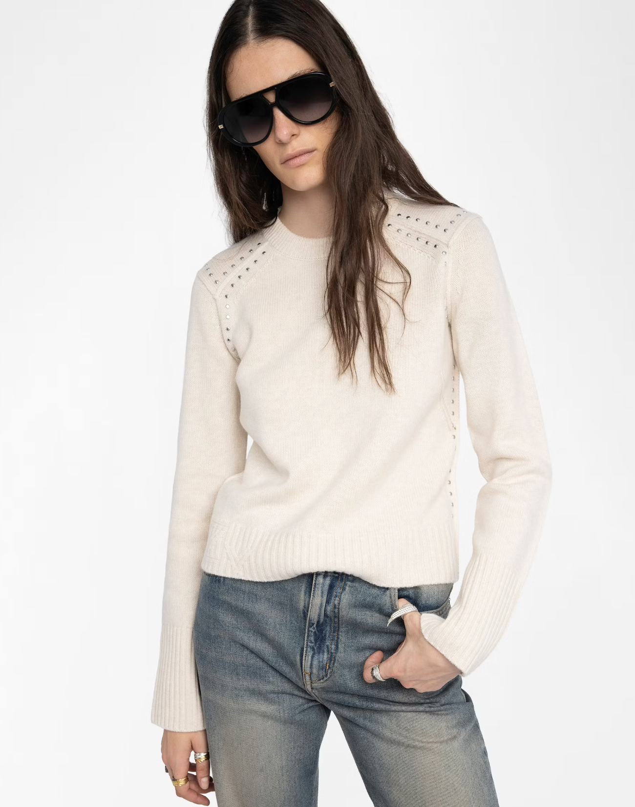 Z&V Nalty Stud Sweater