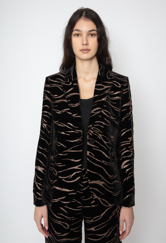 Z&V Vavy Velvet Blazer