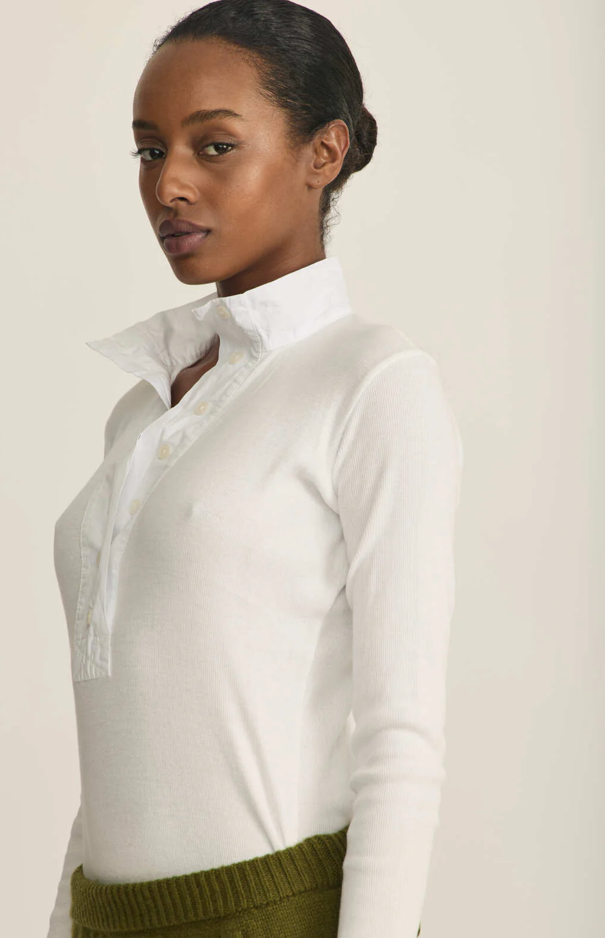 All Three Junia Rib Henley