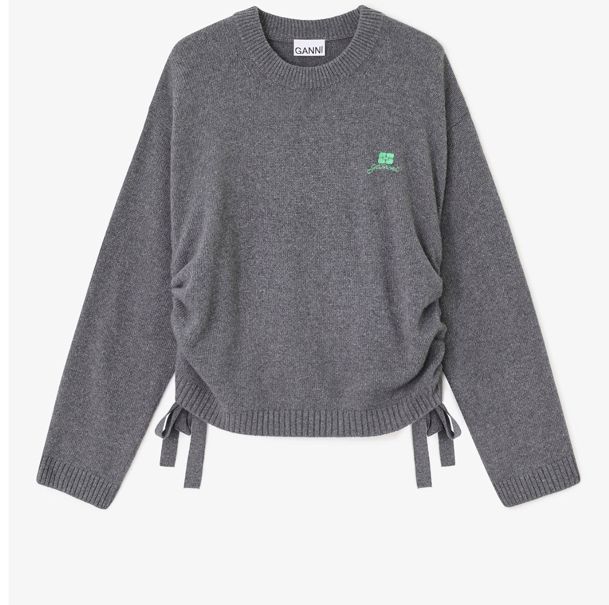 GANNI Oversized Crew