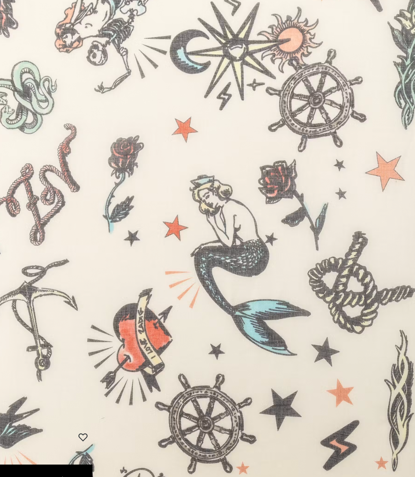 Z&V Kerry Tattoo Scarf