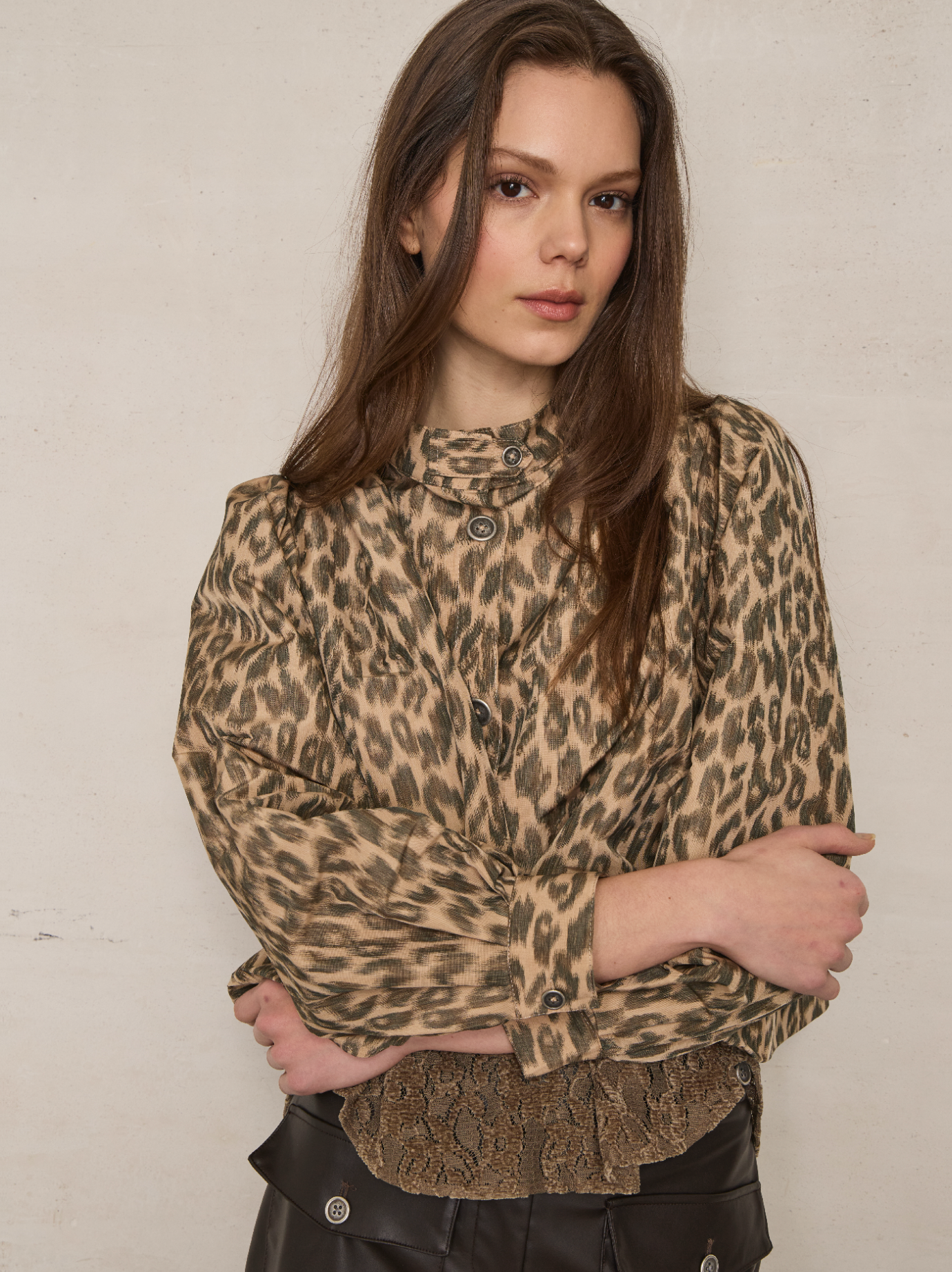 Lafata Bubble Hem Jacket