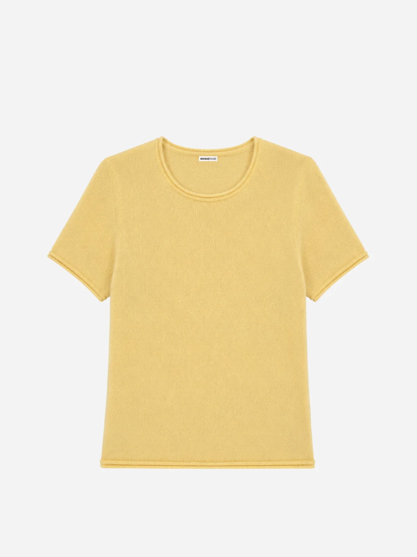 MR S/S Tee w Rolled Trim