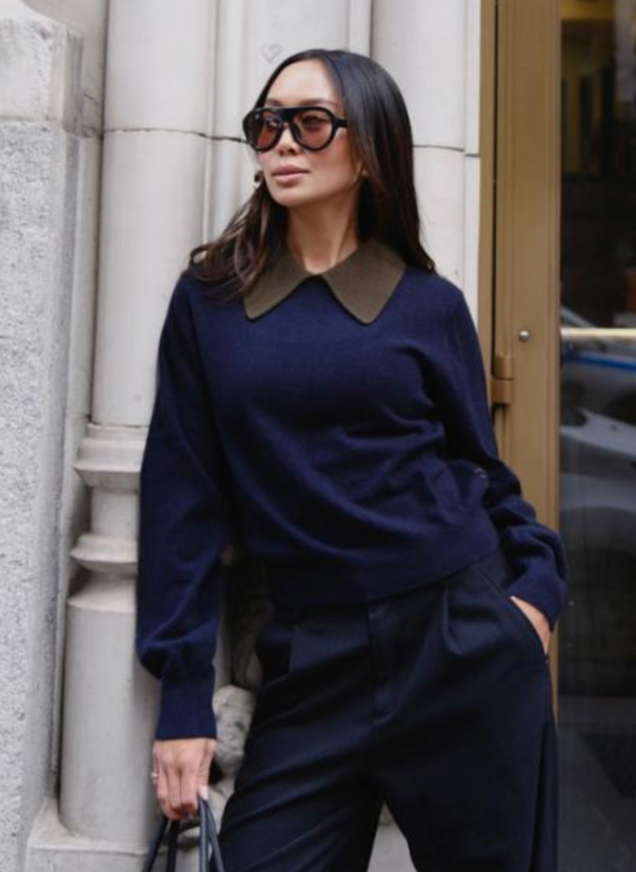 W&W Collar Sweater