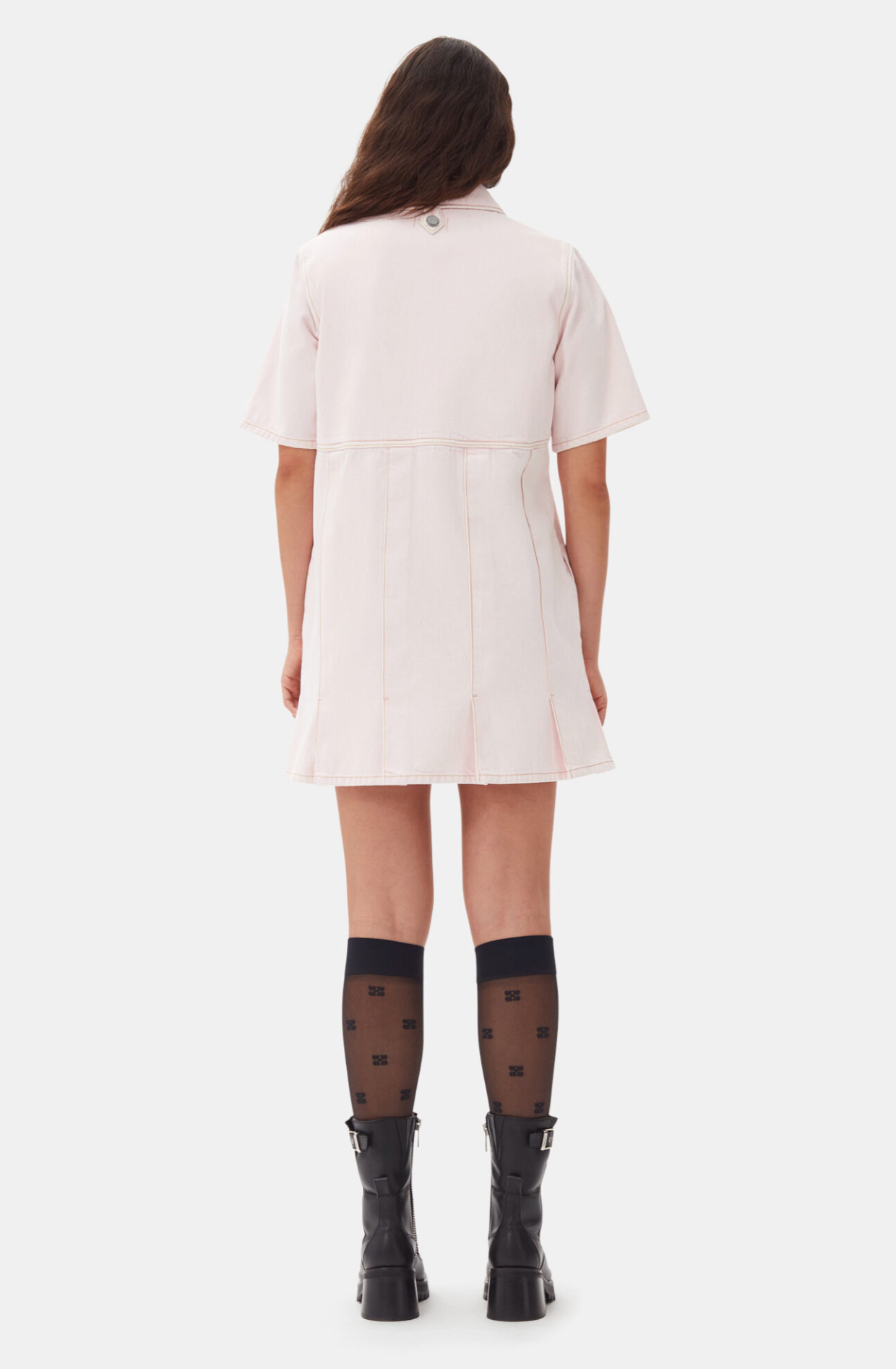 Ganni Denim Mini Dress
