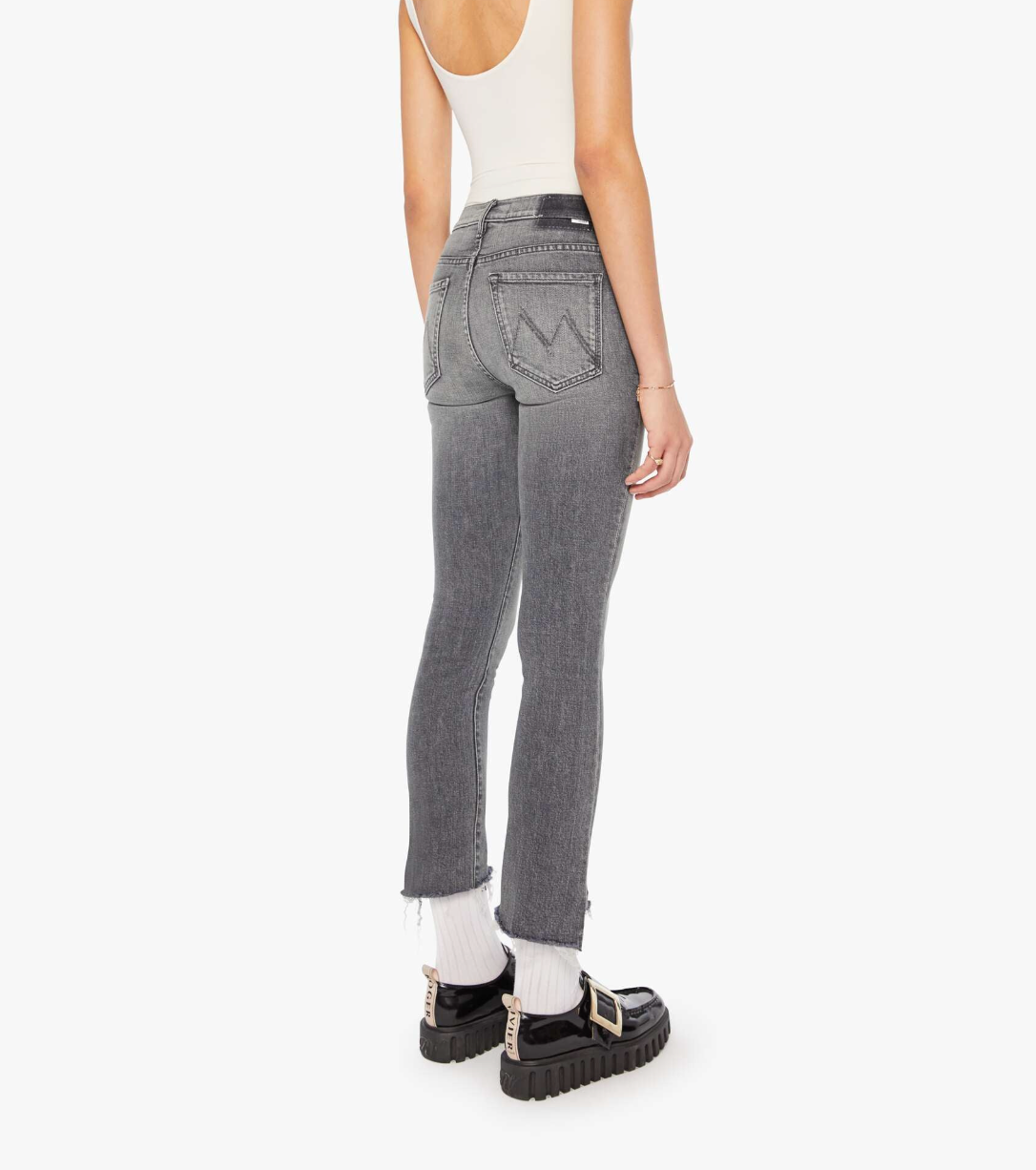 Mother Insider Crop Step HR