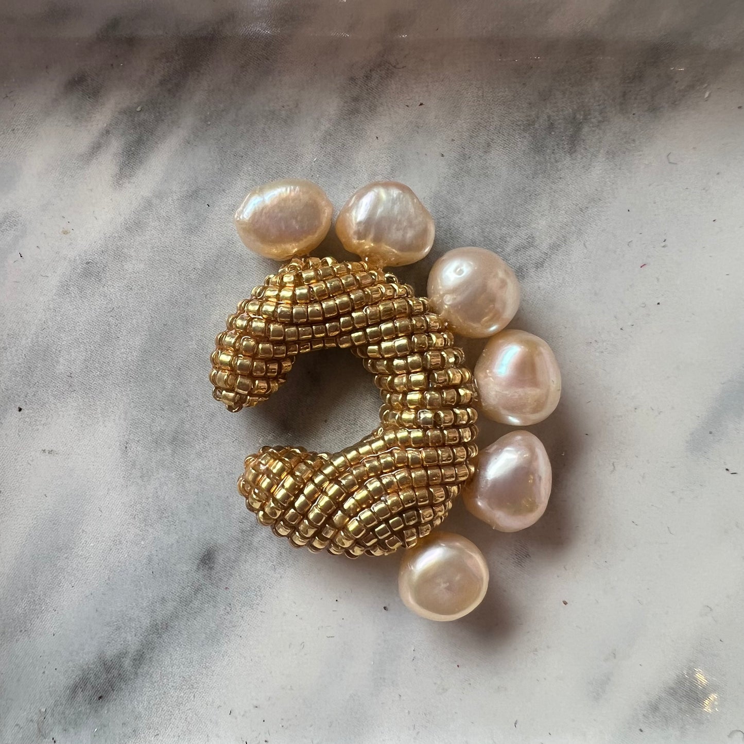 Susana Vega Ora Pearled Earcuff