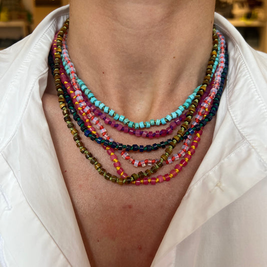Cristina V Color Pop Bead Necklaces