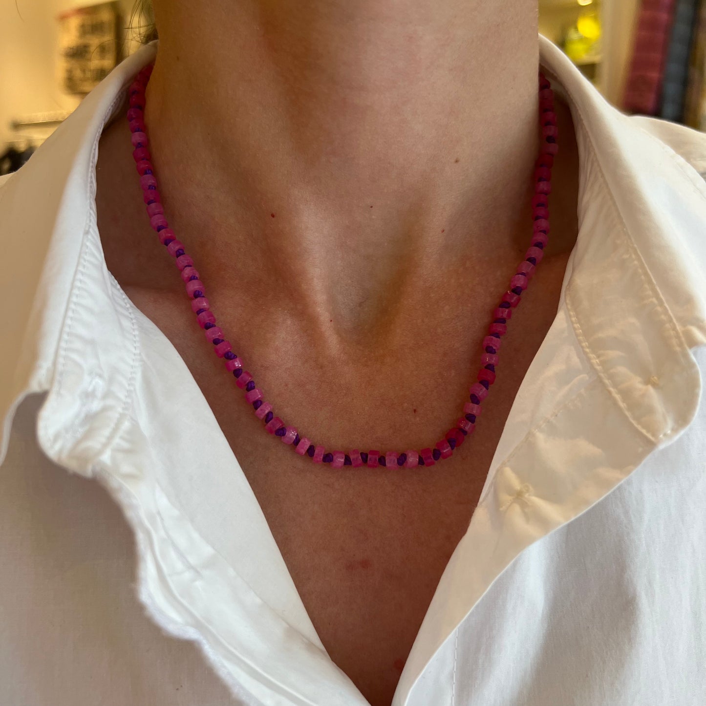 Cristina V Color Pop Bead Necklaces