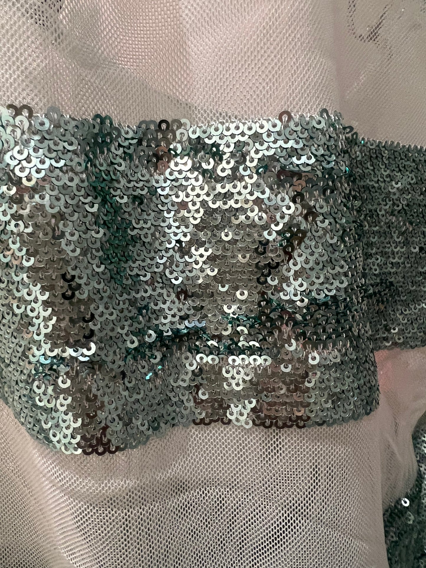 Fleur Du Mal Sequin V Neck