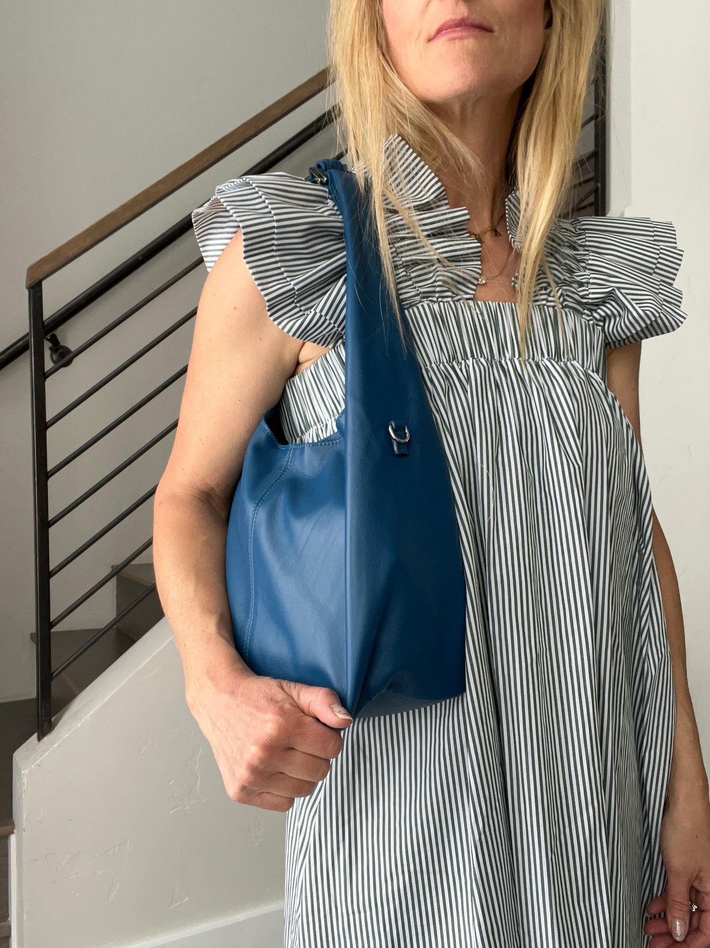 Gavazzeni Kate Satchel Buckle Bag