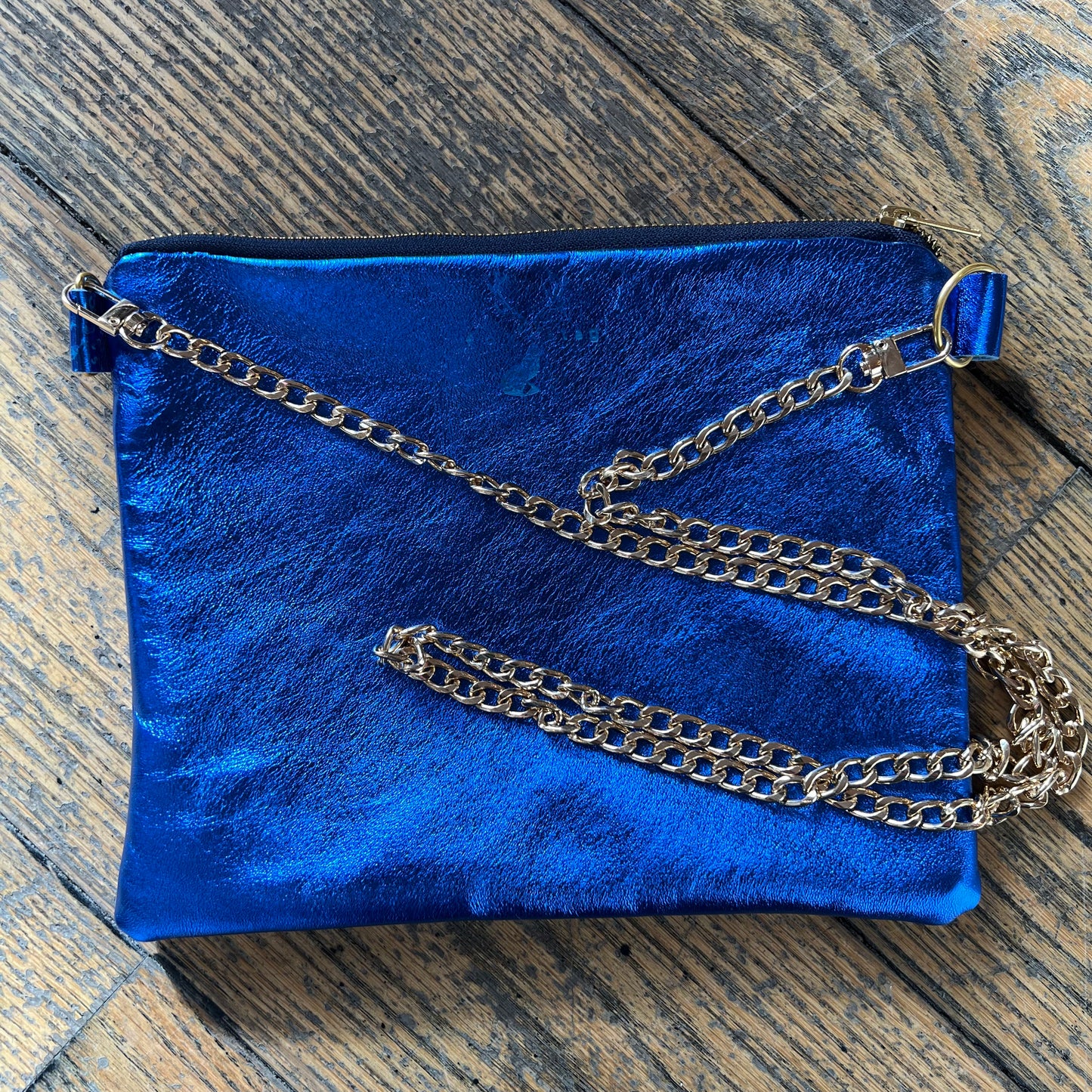 Fox + Stag Leather Clutch