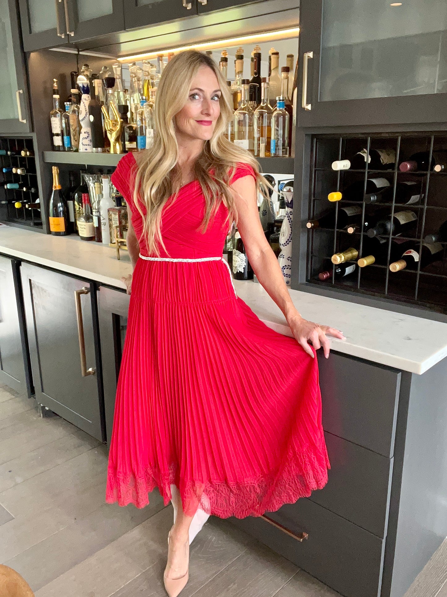 self-portrait Off Shoulder Dress