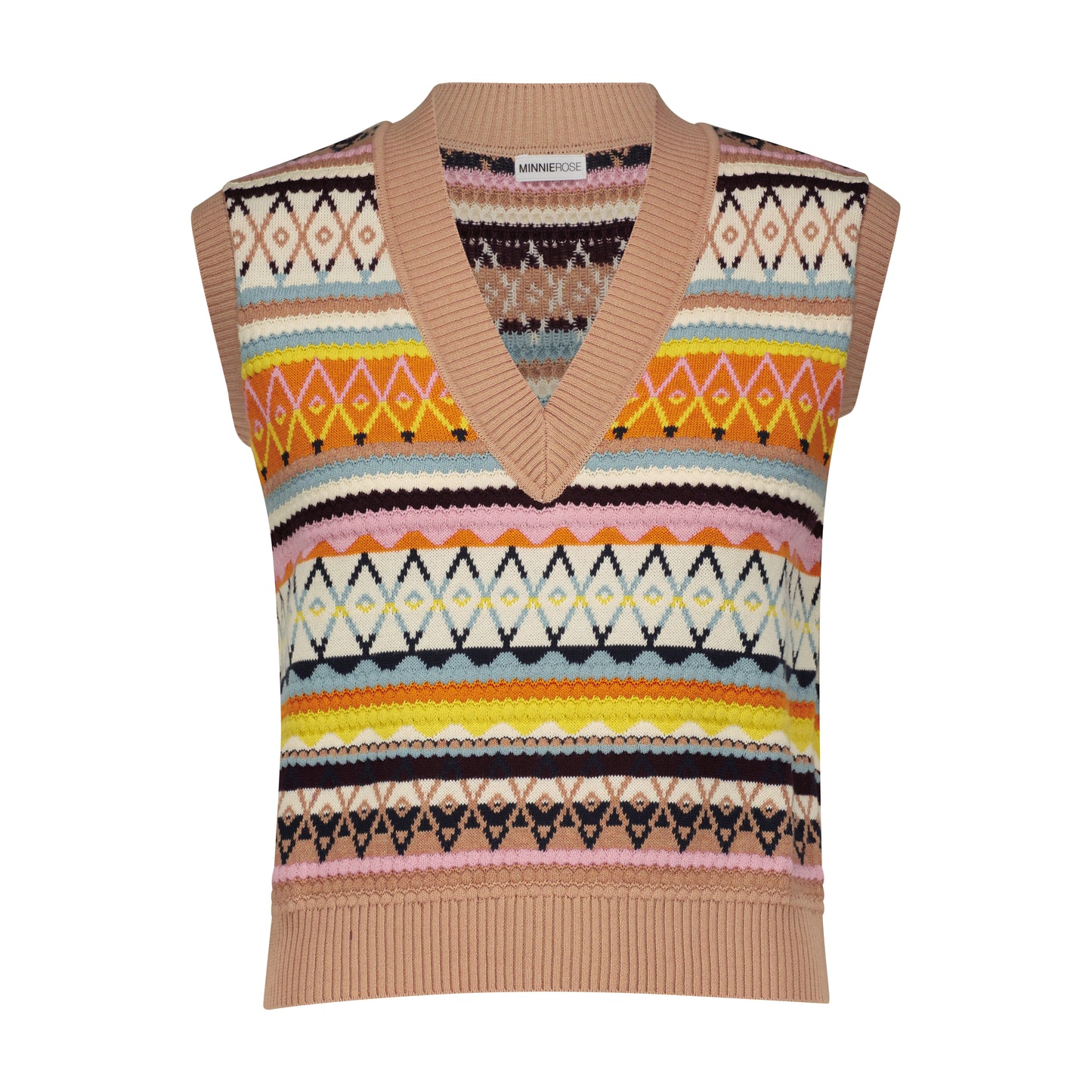 Minnie Rose Fairisle Vest