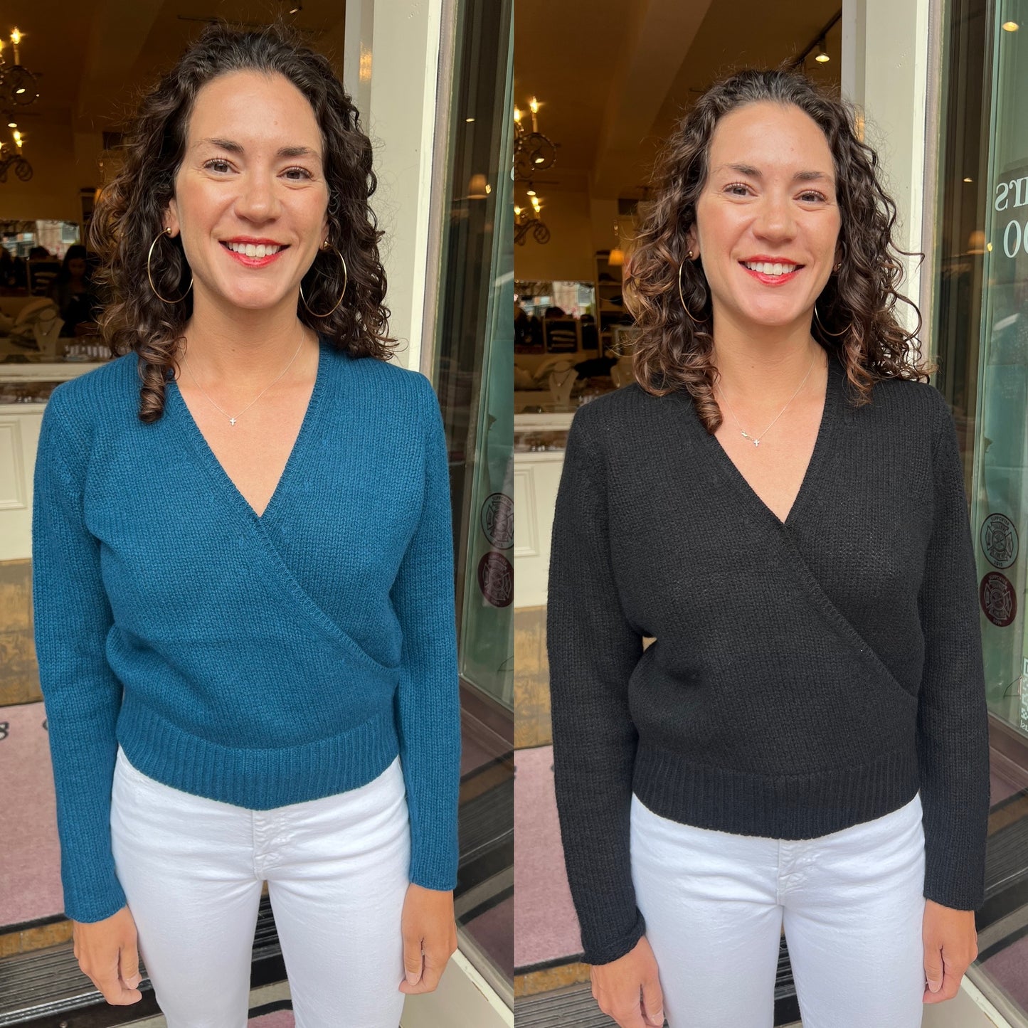 W+W Featherweight Wrap Top