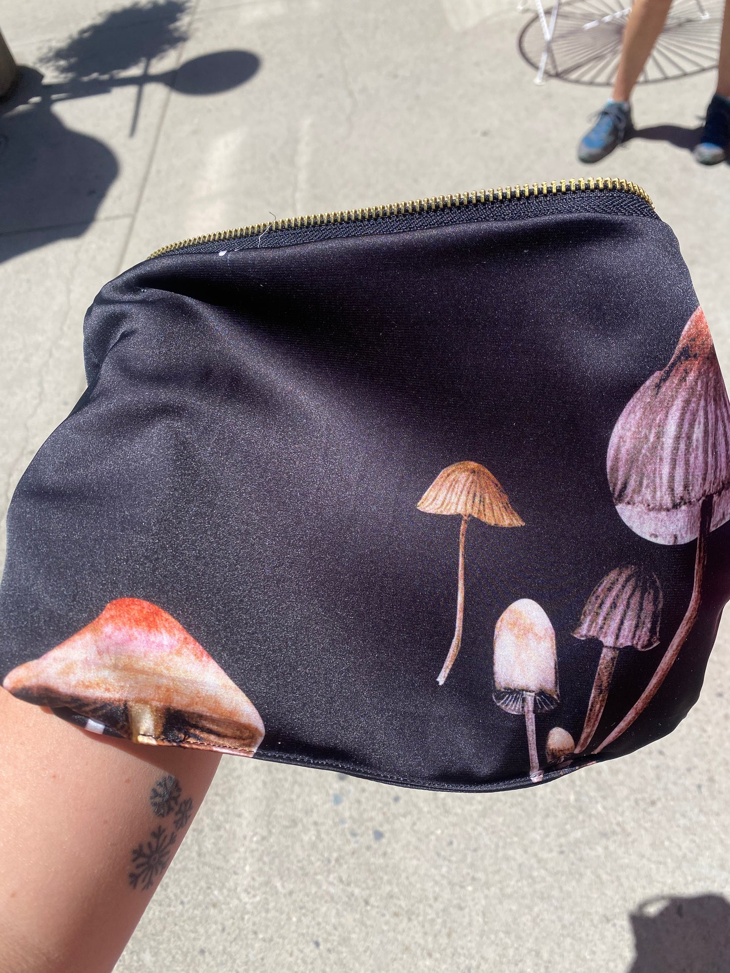 Fox + Stag Leather Clutch